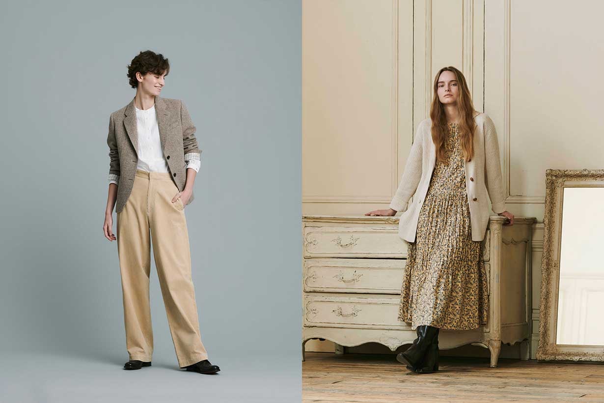Uniqlo x  Inès de La Fressange 2020 fw collection