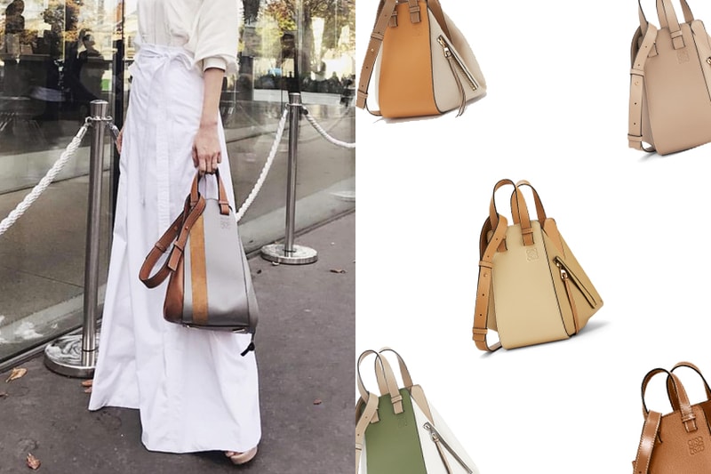 Loewe Hammock bags 2020 pre fall handbags collection