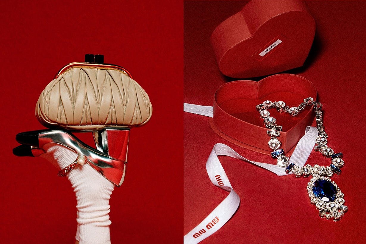 miu miu Valentine's Day limited collection accessories 2020