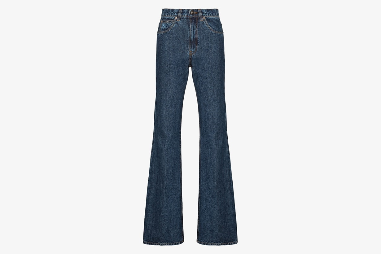 fashion trends flared jeans 2020 inspiration Kaia Gerber French style
