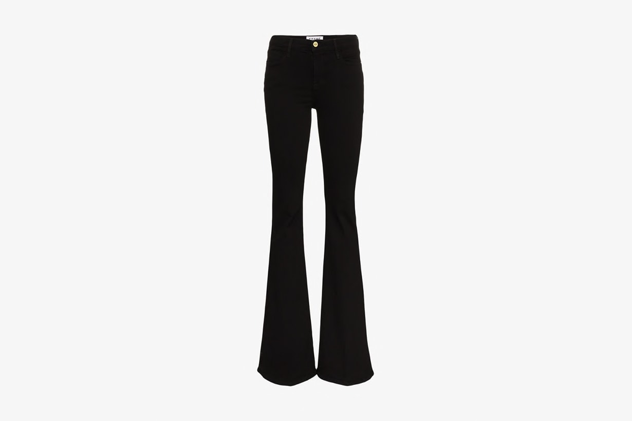 fashion trends flared jeans 2020 inspiration Kaia Gerber French style