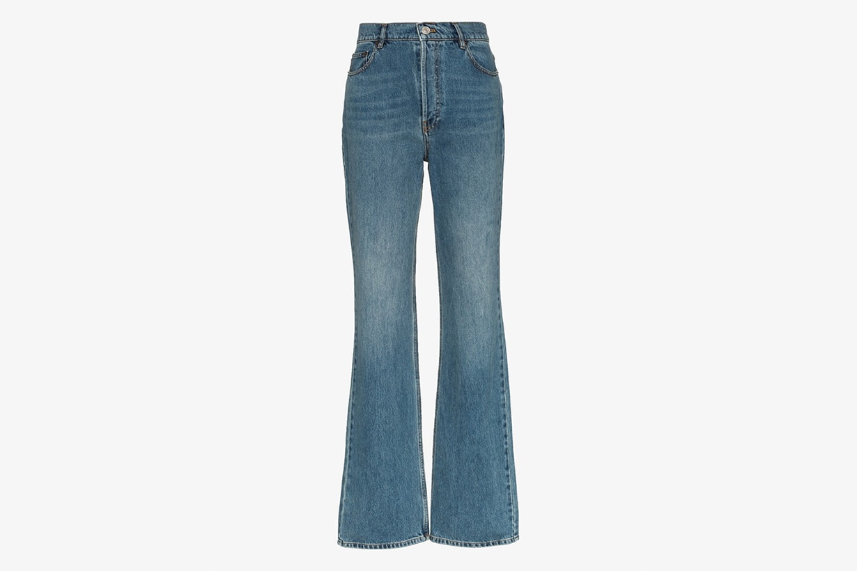 fashion trends flared jeans 2020 inspiration Kaia Gerber French style
