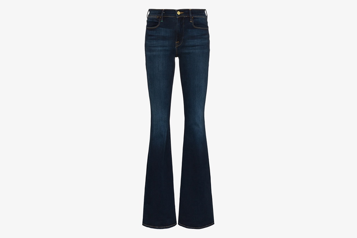 fashion trends flared jeans 2020 inspiration Kaia Gerber French style