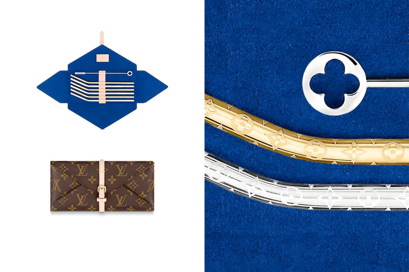 louis vuitton straw case set monogram sold out 2020