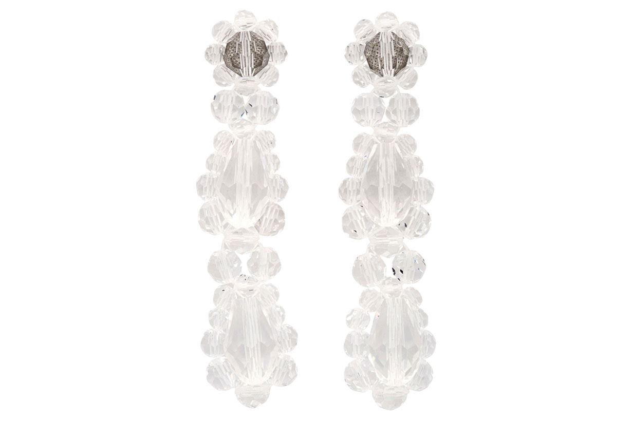 Transparent Short Drop Earrings