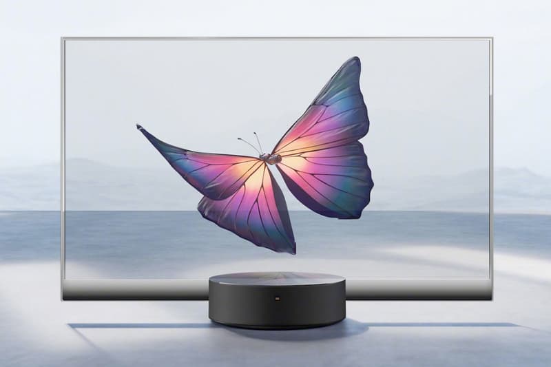 xiaomi transparent tv mi lux television 2020 when how much