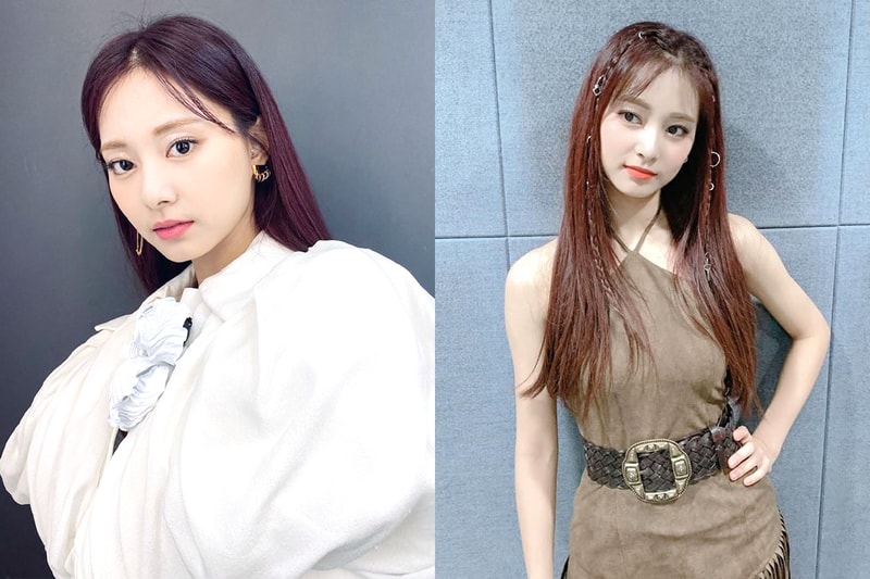 TWICE Chou Tzu Yu Tzuyu Diptyque perfumed woven bracelet Do Son Tam Dao Eau Rose Celebrities Perfume Korean idols celebrities singers girl bands