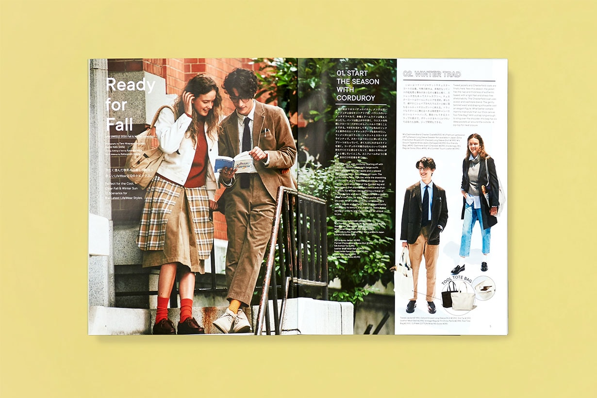 Uniqlo magazine