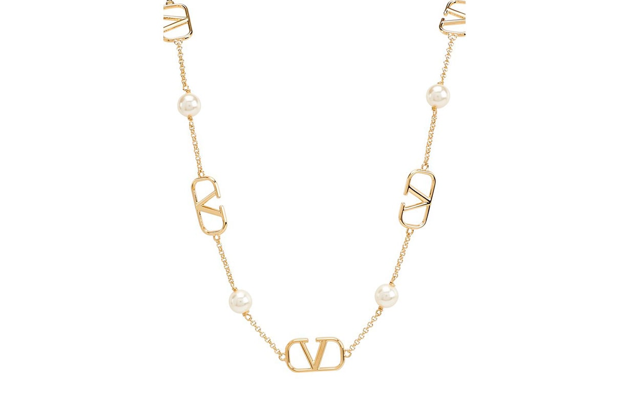 VALENTINO Valentino Garavani Logo Necklace