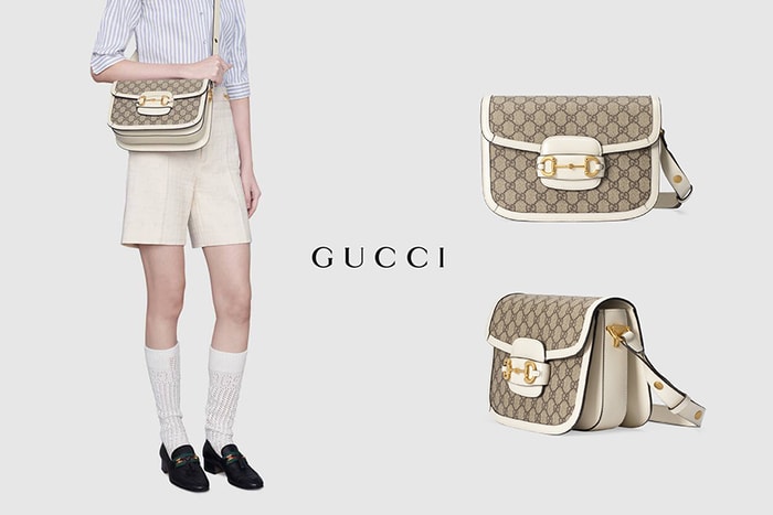 Gucci 1955 Horsebit 換上奶油白,絕美新色過渡到秋冬!