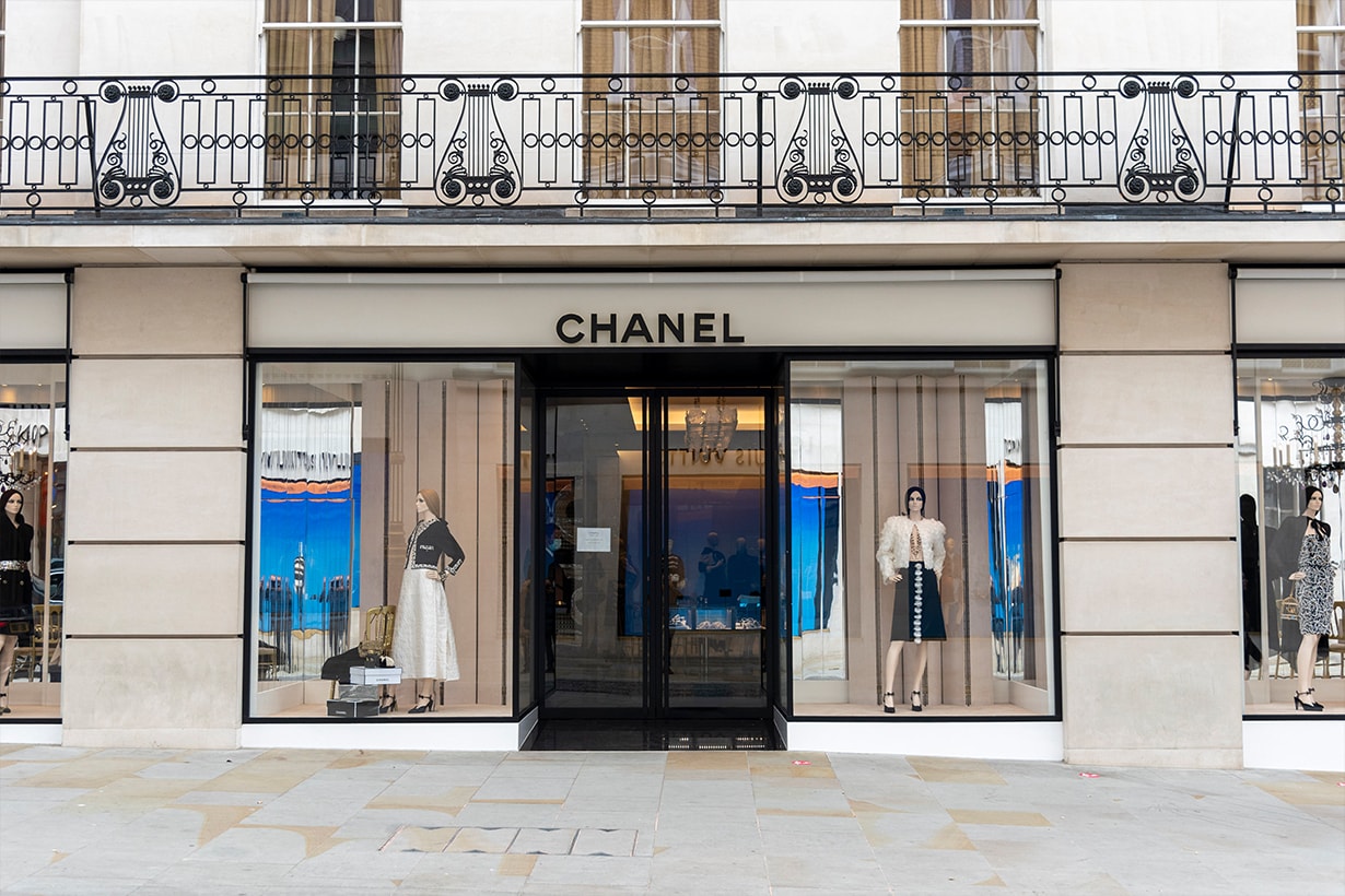 chanel bond street store on sale luxury brand