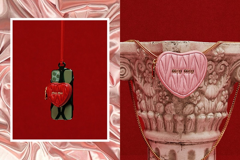 miu miu Valentine's Day limited collection accessories 2020