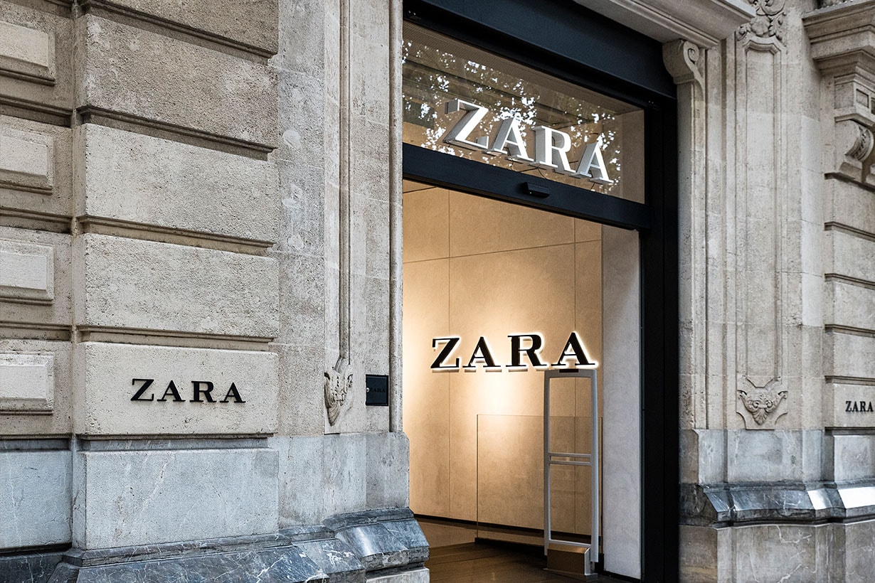 Zara department store.