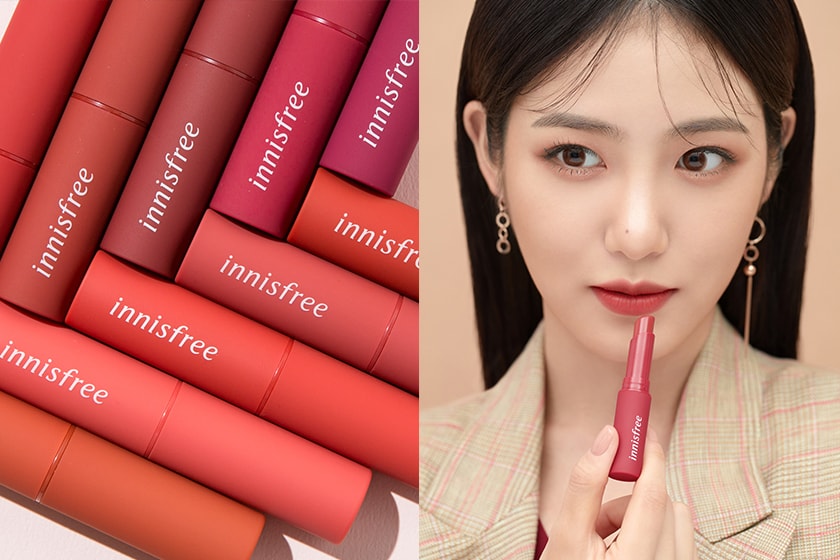 innisfree vivid cotton stick Matte Lipsticks