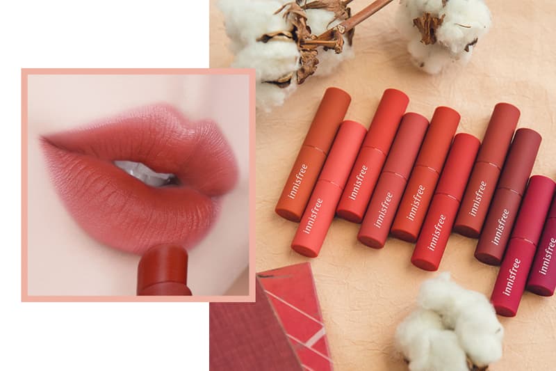 innisfree vivid cotton stick Matte Lipsticks