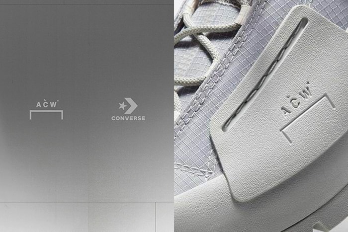 低調淡雅的冷灰色：期待萬分的 A-COLD-WALL* x Converse 聯名鞋款樣貌曝光！