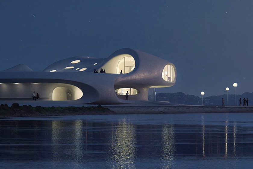 MAD Architects Wormhole Library hainan