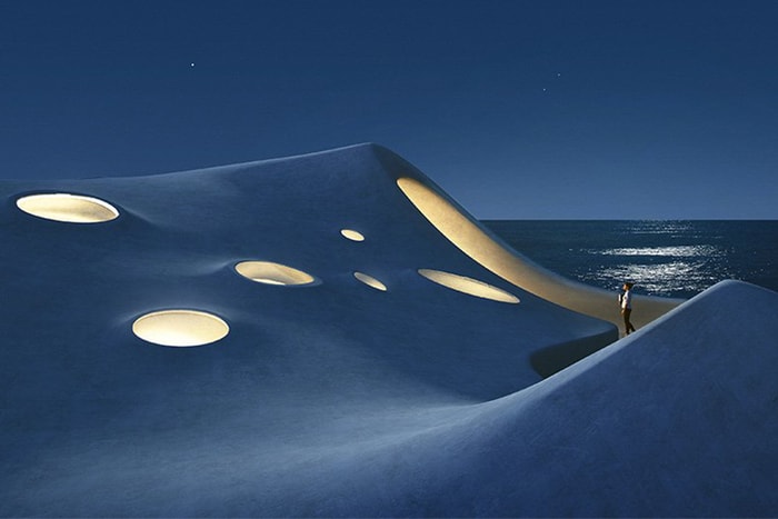 像是帶你穿越時空:漂浮於海濱的這朵白雲,其實藏著一座唯美圖書館!