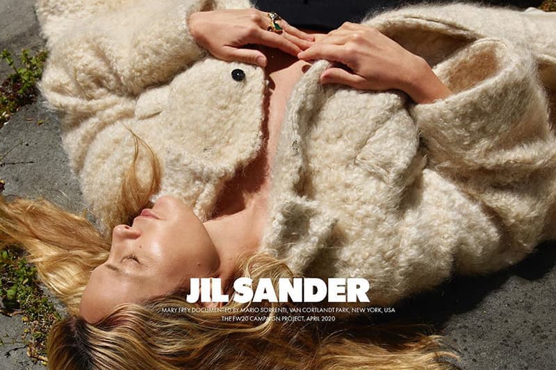 Jil Sander Beige Leather Combat Boots