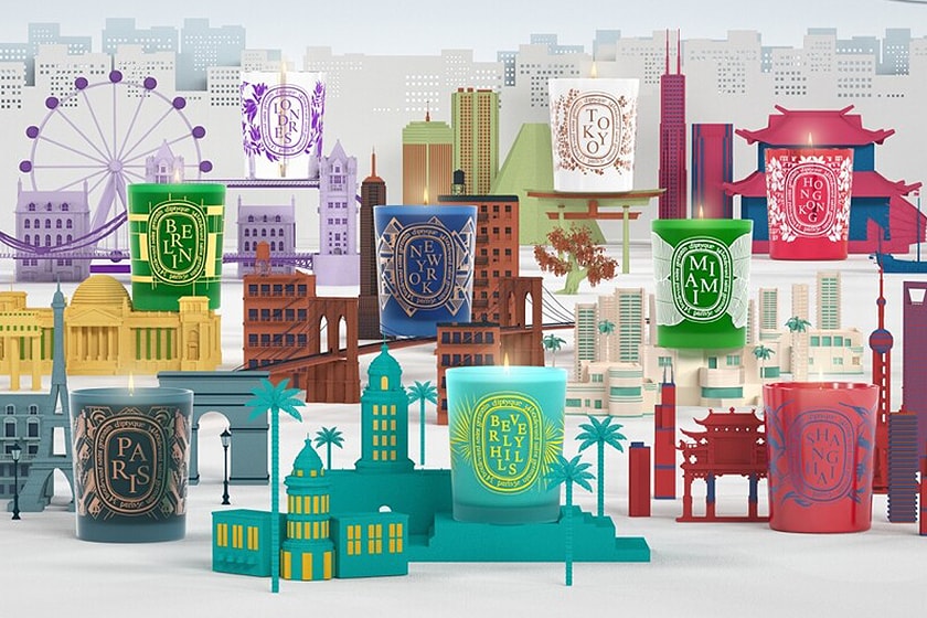 diptyque City Collection Scented Candle popup in Taiwan