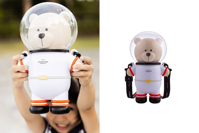 Starbucks Mid-Autumn Festival Bear Astronaut Popcorn Bucket