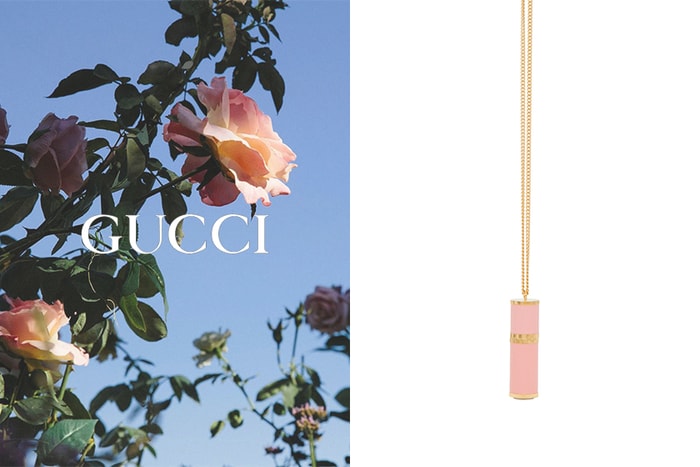 質感加分的隨身小物:Gucci 這款金屬鍊香水瓶讓時髦女生都難以招架!