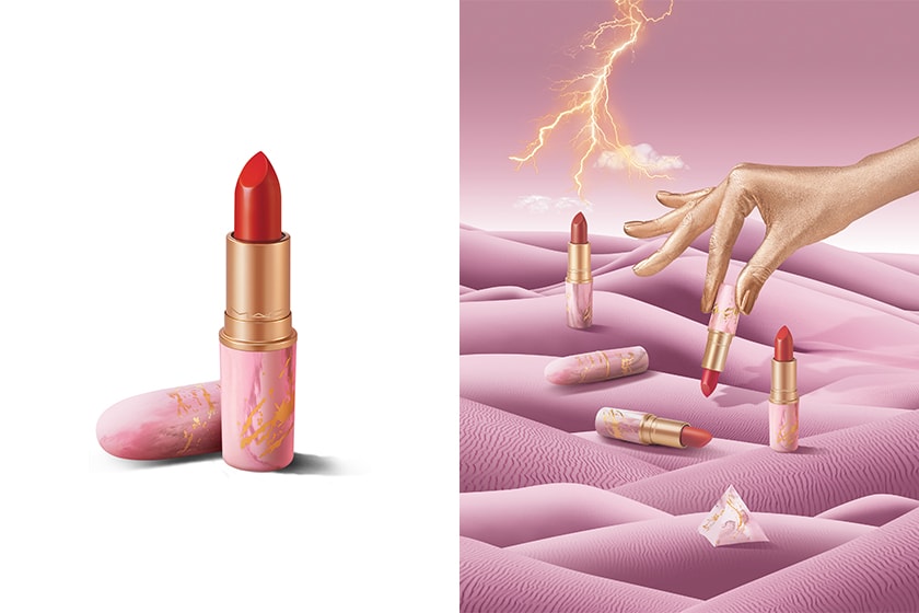 MAC Cosmetics Pink marble Makeup Collection