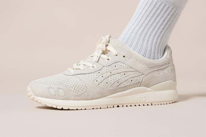 一直穿到秋冬的極簡奶油白:ASICS 為經典鞋型 GEL-Lyte III OG 帶來溫柔配色!