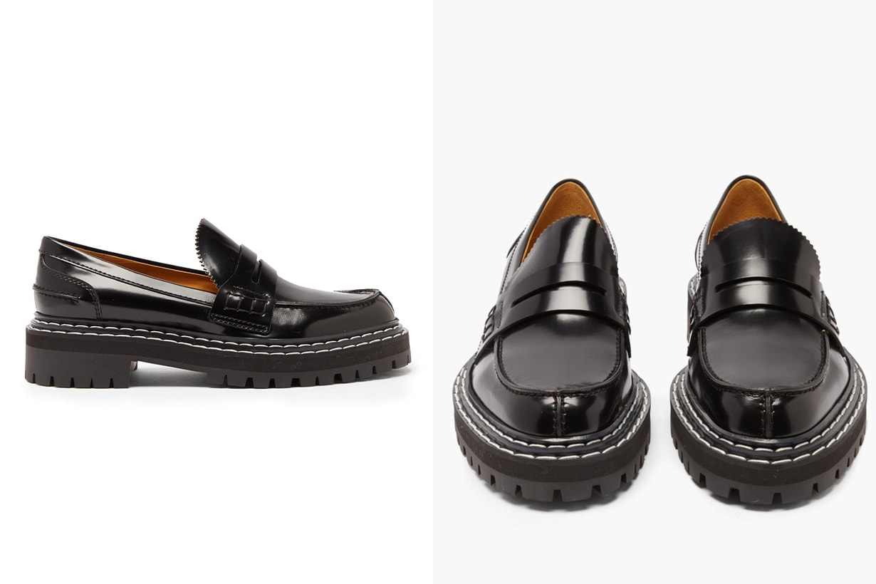 2020 Fall Winter Shoes trends Loafer chunky style Gucci Chloe Hermes Margiela