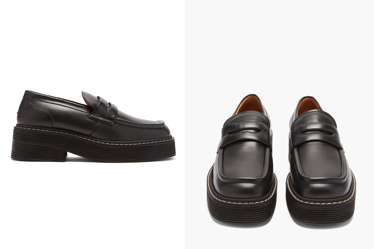 2020 Fall Winter Shoes trends Loafer chunky style Gucci Chloe Hermes Margiela