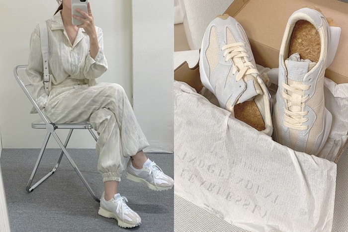 擄走韓國女生的心:延續一樣的低飽和,New Balance 替 327 添了新的粉藕色!