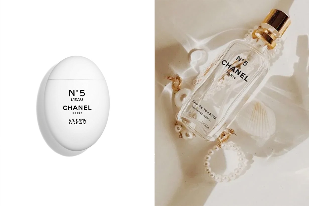 Chanel N5 L'eau on Hand Cream