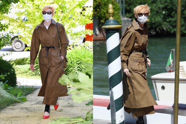 tilda swinton chanel venice film 19 style