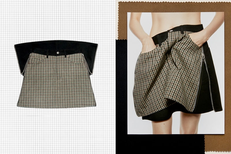 acne studios repurposed multi ways clothing previous collection