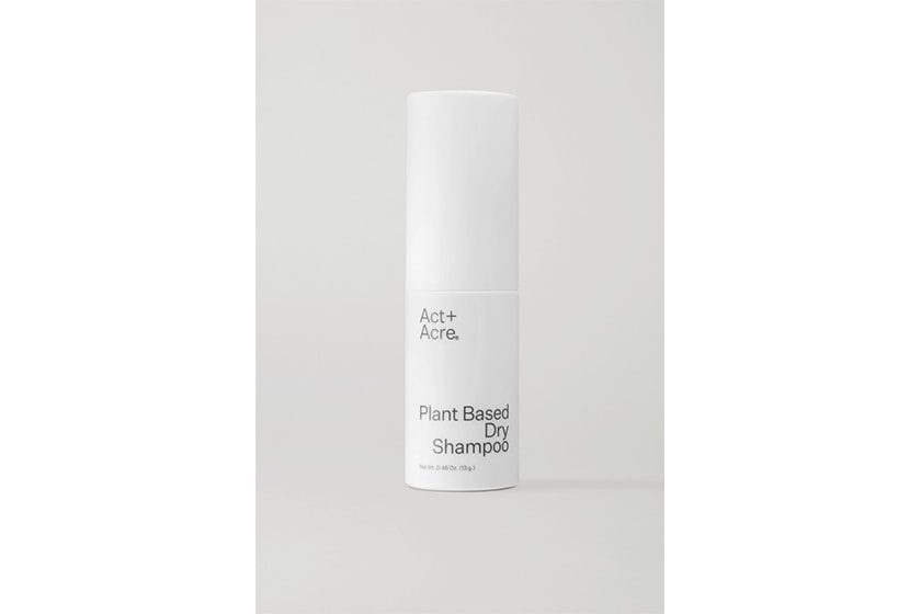act and acre plant based dry shampoo hair haircare sustainability vegan cruelty free
