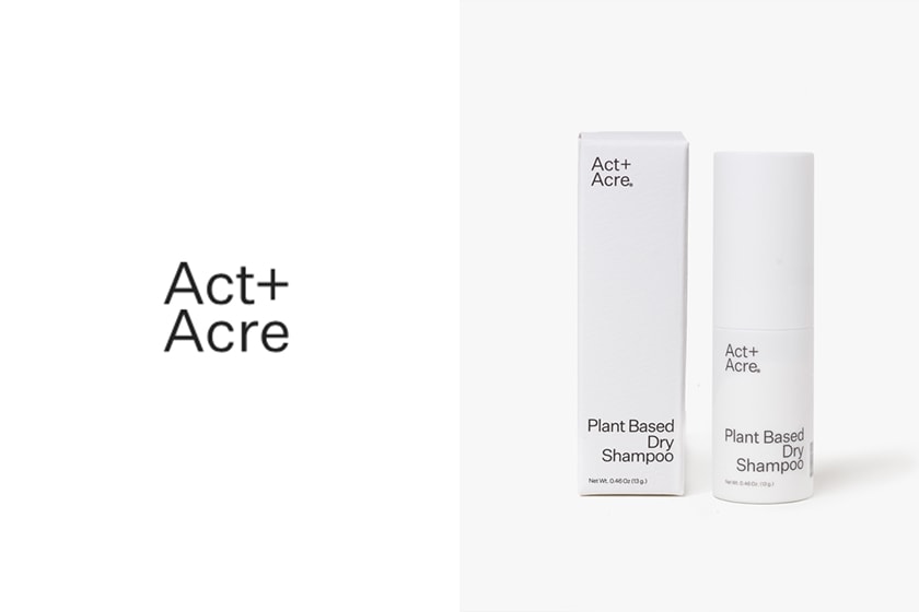 act and acre plant based dry shampoo hair haircare sustainability vegan cruelty free