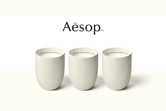 一直在等:Aesop 終於首度推出的香氛蠟燭,而且完美的令人無可挑剔!