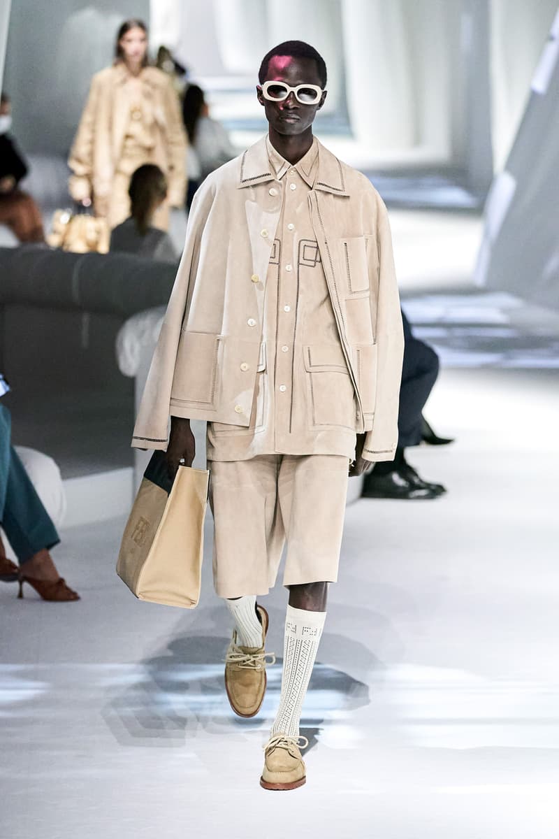 Fendi spring 2021 ready to wear Milan fashion week