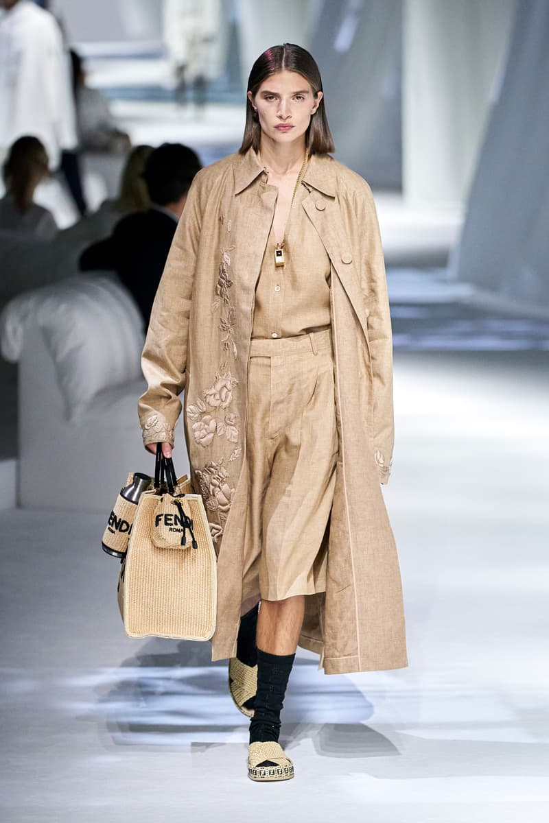 Fendi spring 2021 ready to wear Milan fashion week