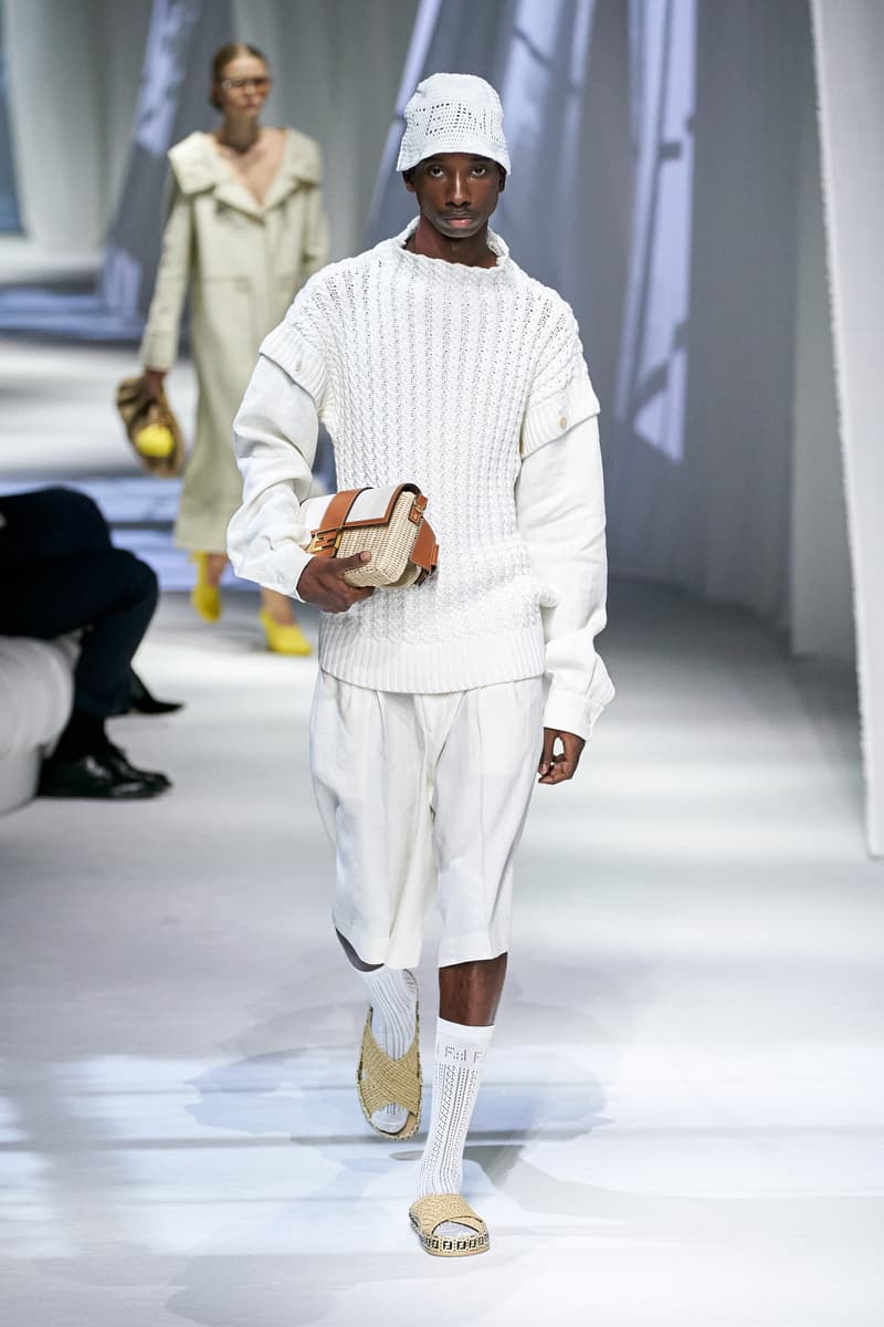 Fendi spring 2021 ready to wear Milan fashion week