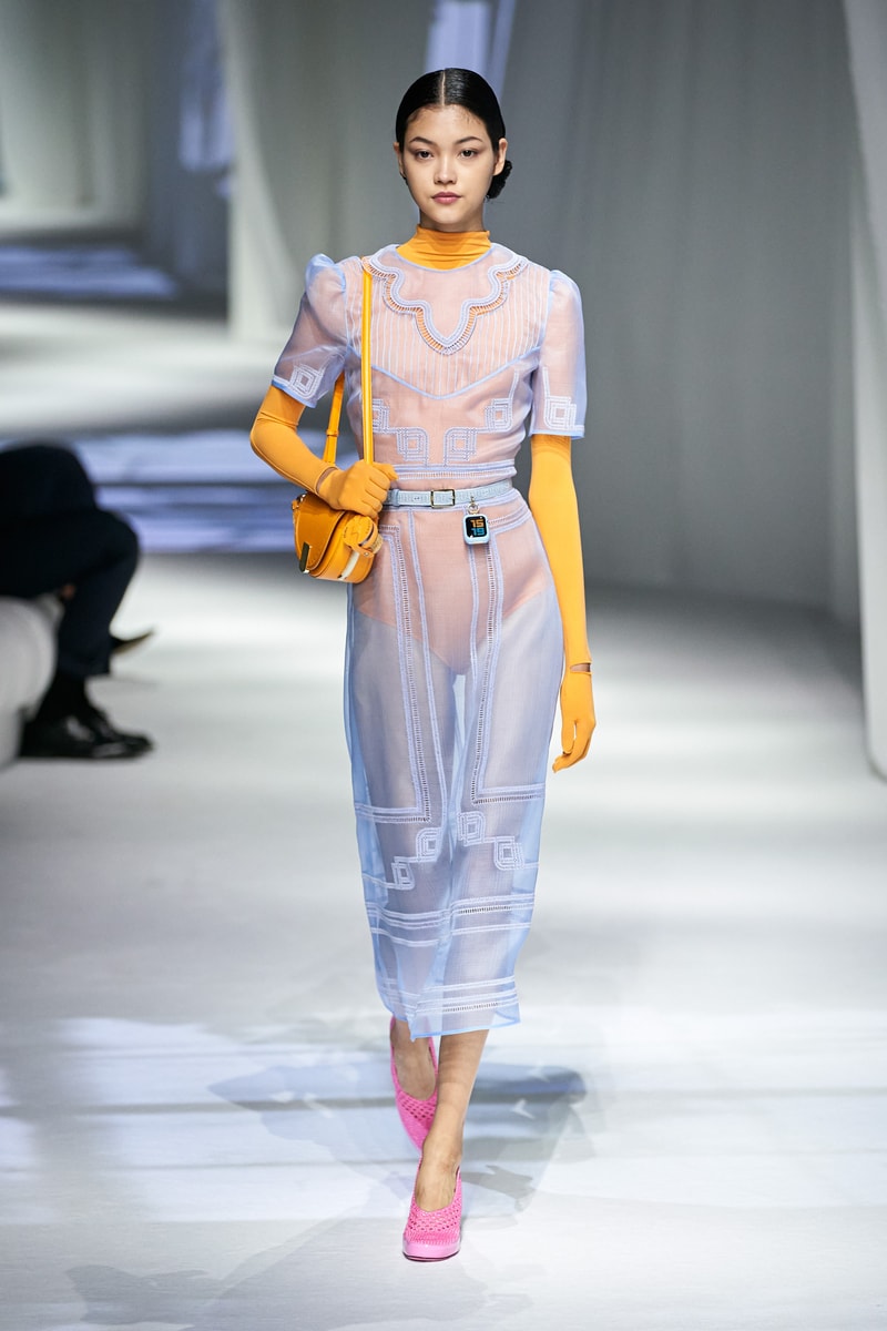 Fendi spring 2021 ready to wear Milan fashion week