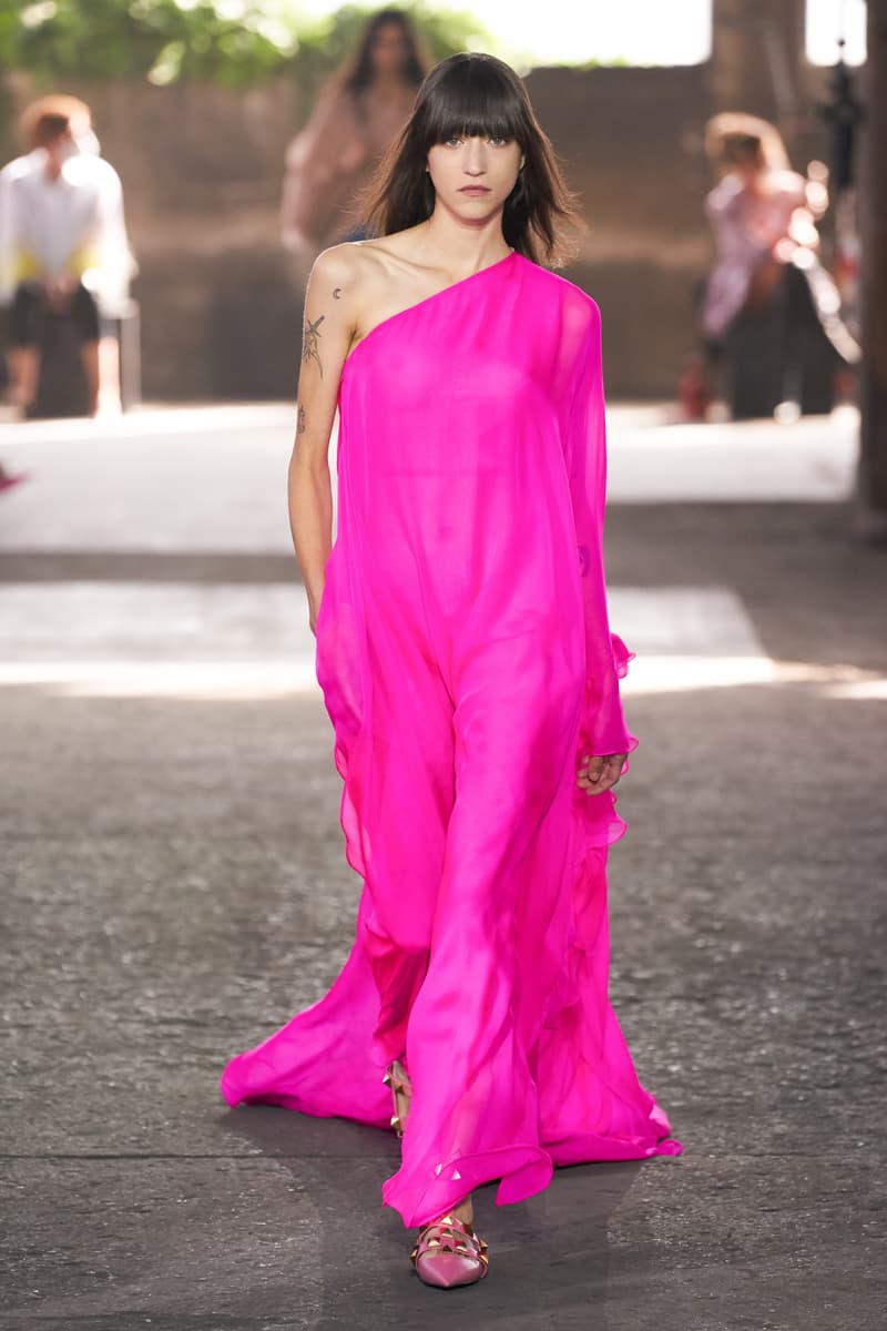 valentino Milan fashion shows spring 2021 ready to wear