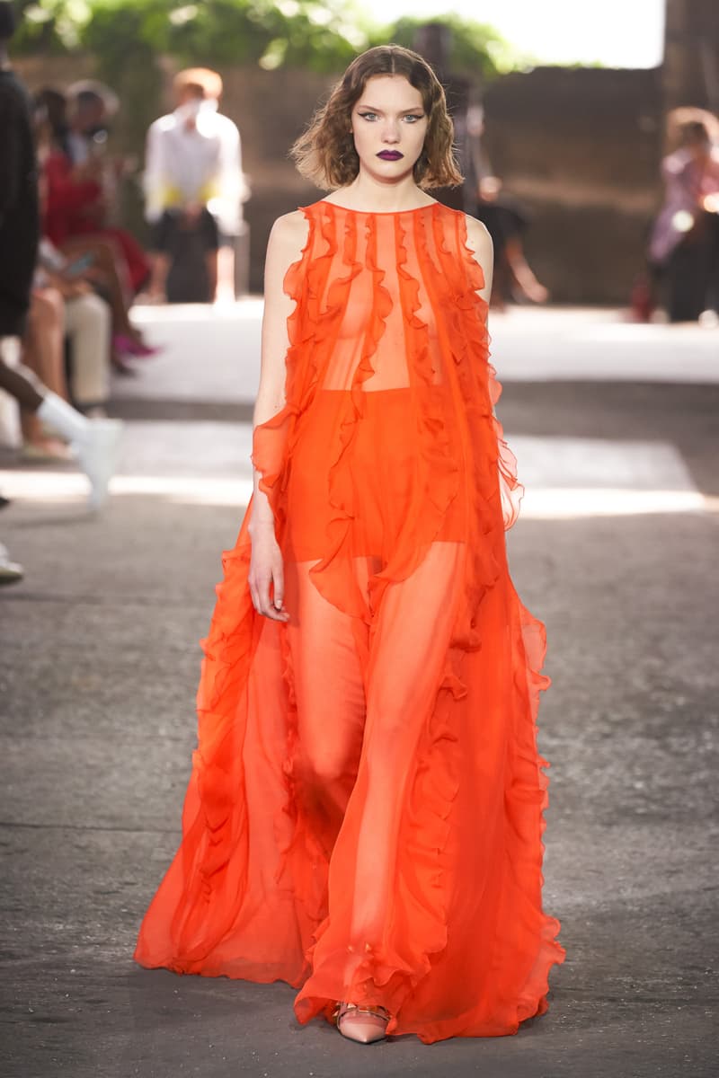 valentino Milan fashion shows spring 2021 ready to wear
