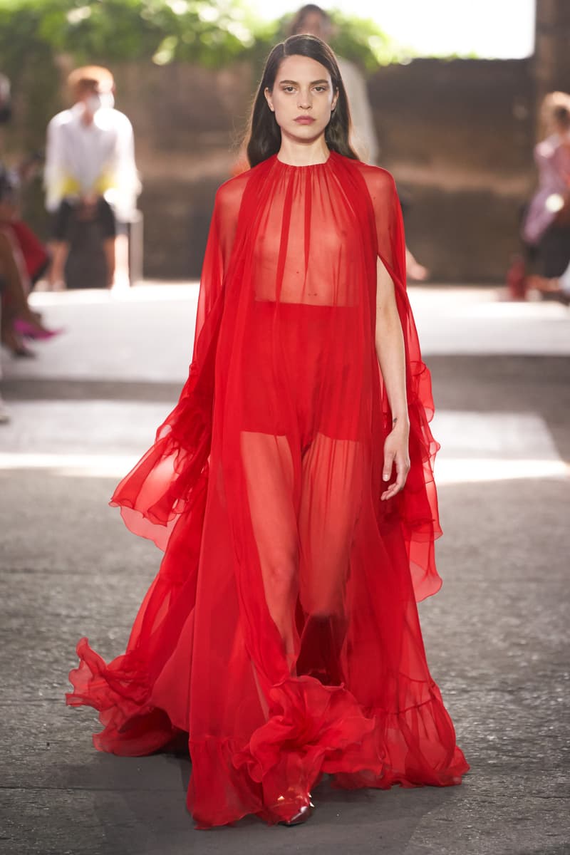valentino Milan fashion shows spring 2021 ready to wear