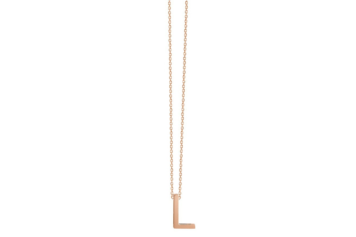 Alphabet Accessories Personalized Accessories Bracelet Necklace Earrings Pendant jewelry trend 2020 fall winter