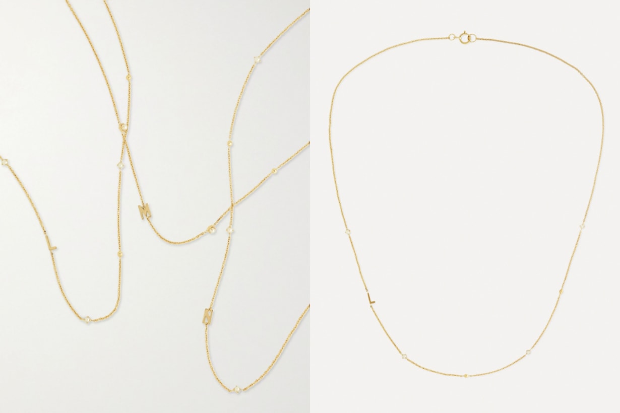 Alphabet Accessories Personalized Accessories Bracelet Necklace Earrings Pendant jewelry trend 2020 fall winter
