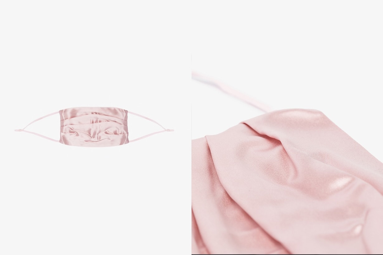 Slip Pintucked Face Mask covid-19