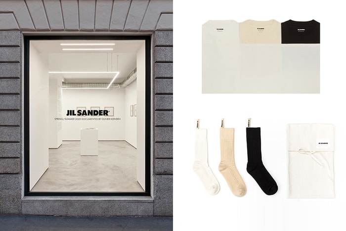 Jil Sander+ 首間快閃店，推出高實用性的極簡 T-Shirt、尼龍抽繩包！