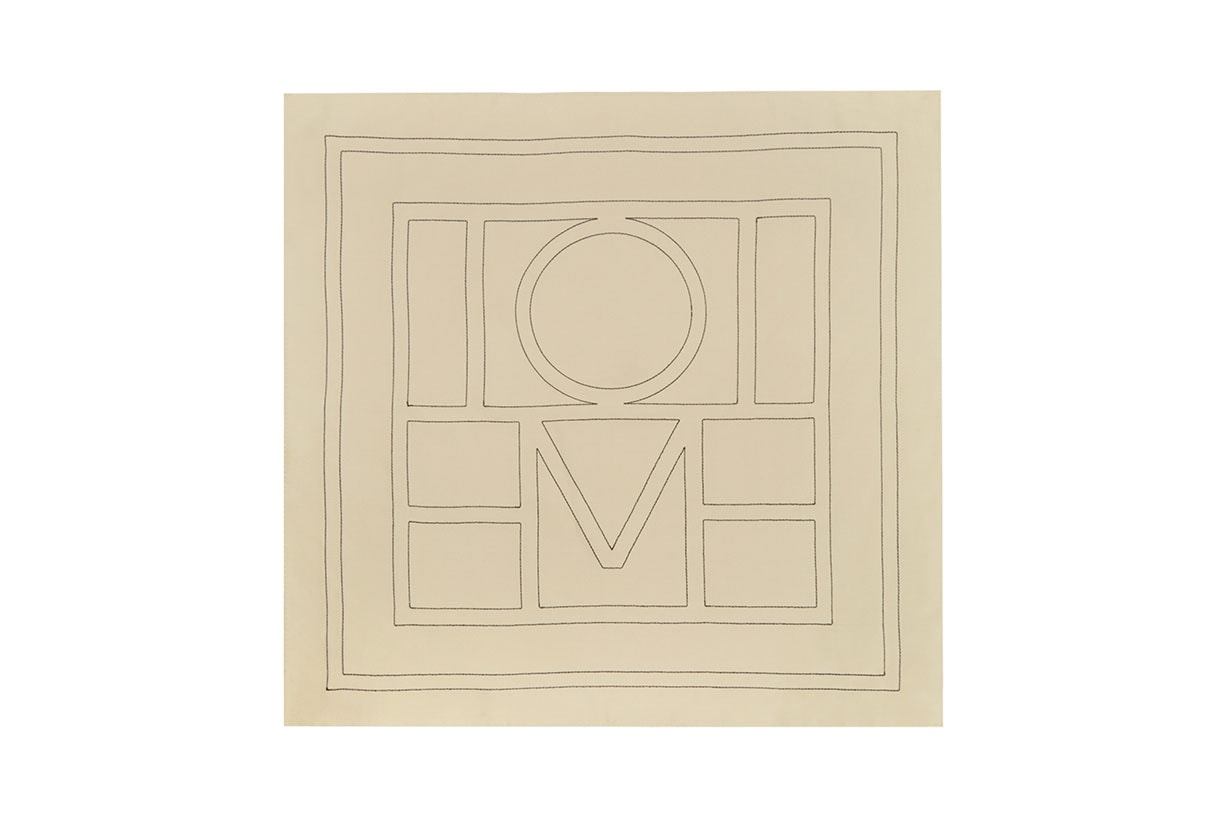 Beige Silk Pantelleria Scarf