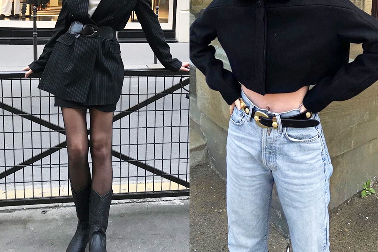 2020 fall winter fashion trends belt styling tips fashion items